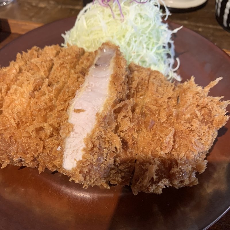 リブロースかつ定食(エニシ)