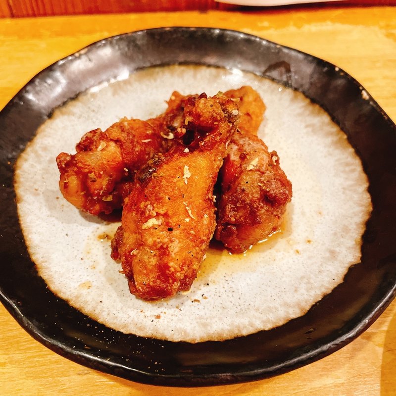 手羽元の山椒揚げ(居酒屋 佐藤 恵比寿 )