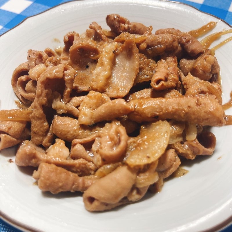 生もつ炒め(自家特製)(お好み食堂 伊東 （おこのみしょくどう いとう）)