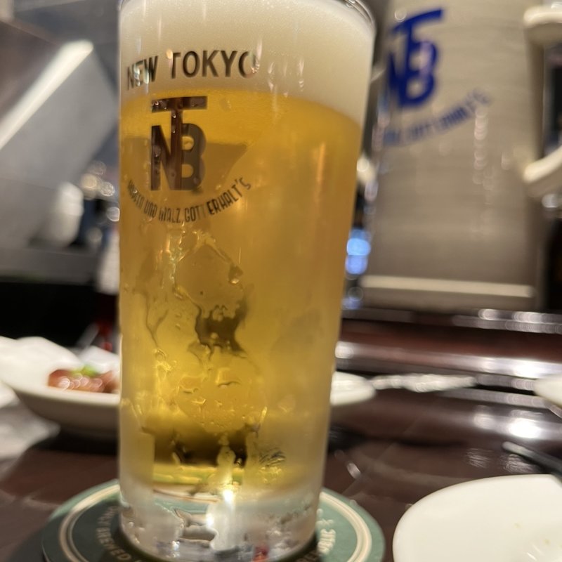 サッポロ生ビール黒ラベル(ニユートーキヨー BEER HALL)