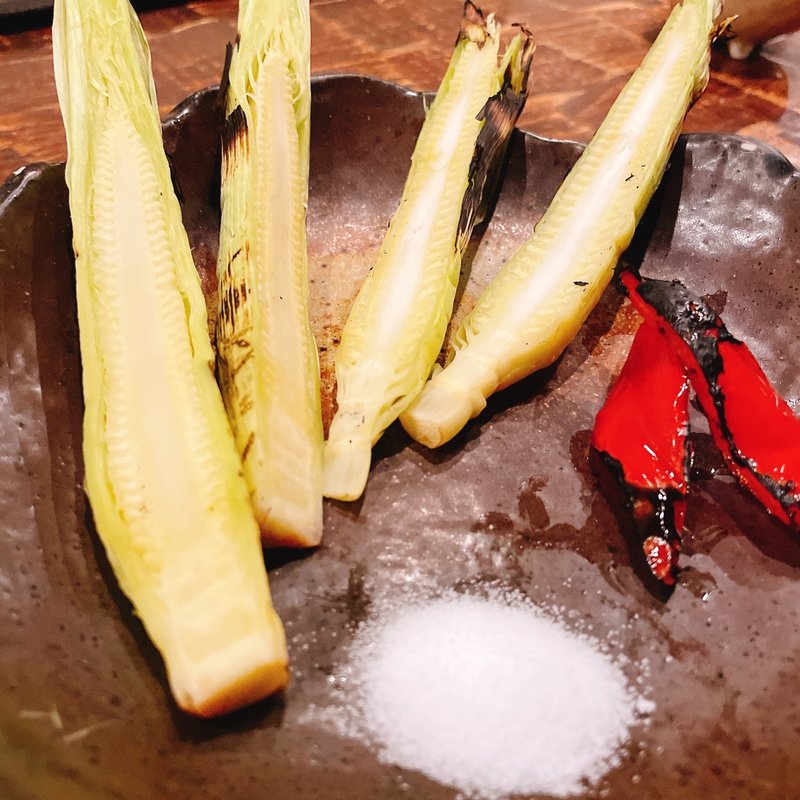 焼きヤングコーン(魚Bar 一歩 （さかなばー いっぽ）)