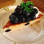 高原のブルーベリータルト(万平ホテル カフェテラス )