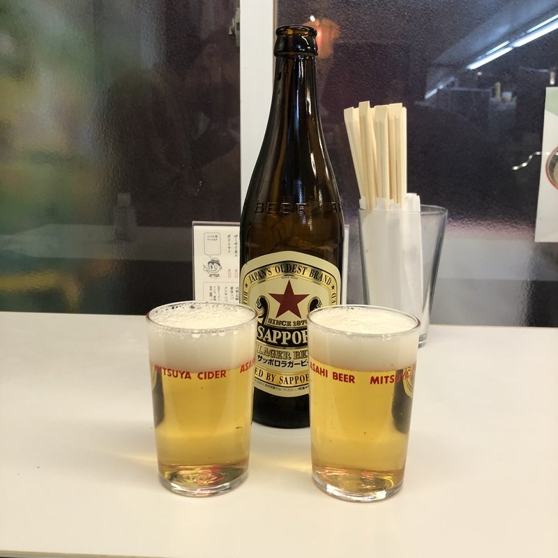 瓶ビール(黒黒黒)