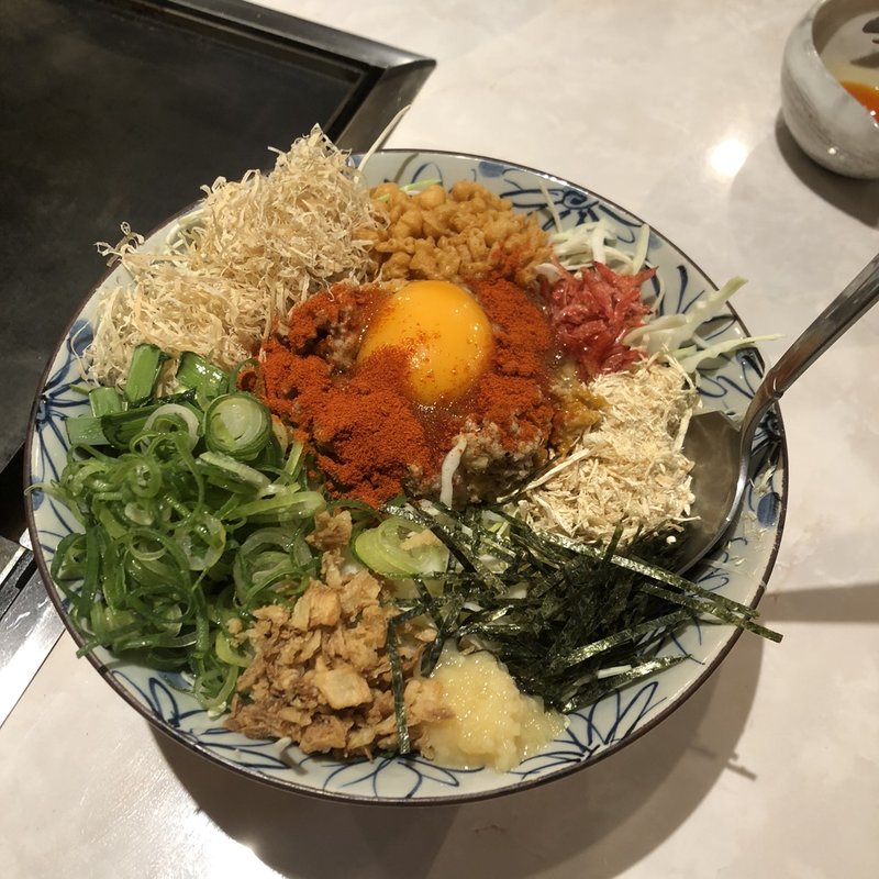 台湾もんじゃ(鉄板酒場 チヨハチ)