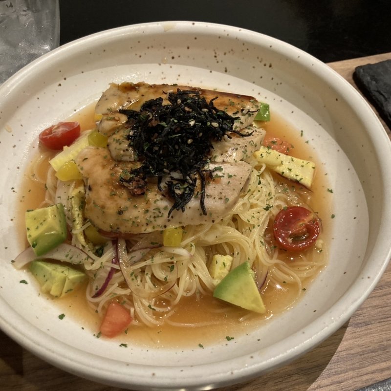 おまかせ冷製パスタ(atacu cafe)
