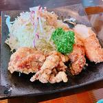 塩麹鶏ささみフライ&ネギトロ丼定食(ほおずきや )