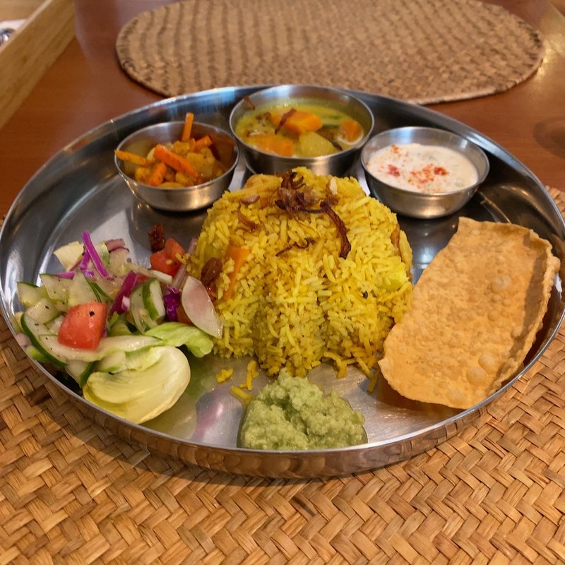 ベジブリヤニ(ミールス&ロティ バイ パハナ)