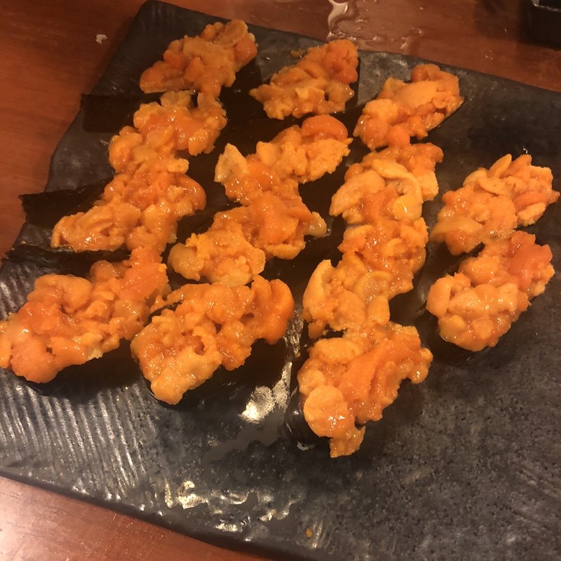 ウニ握り(どでか寿司 )