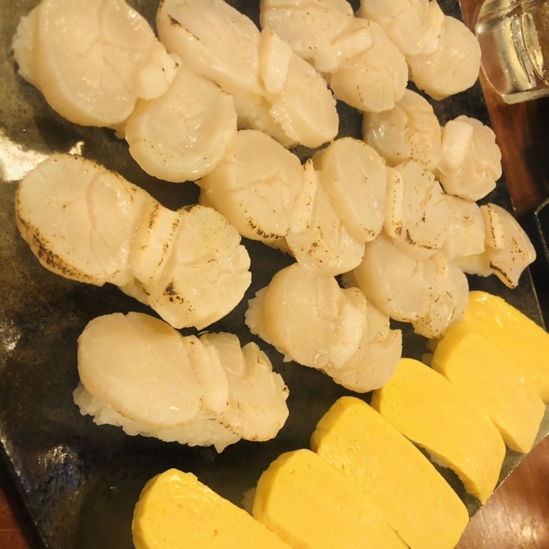 炙りほたて(どでか寿司 )