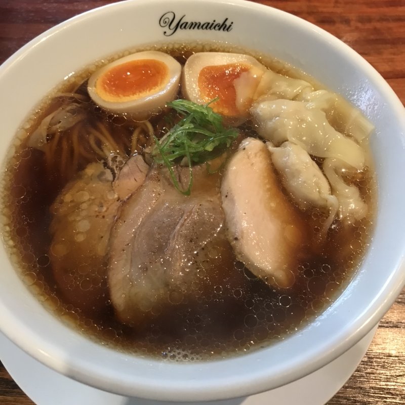 醤油味玉チャーシュー麺(麺処 山一)