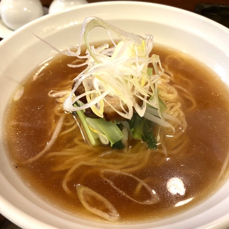 上湯あっさり汁そば(中華厨房 トクチャイナ)