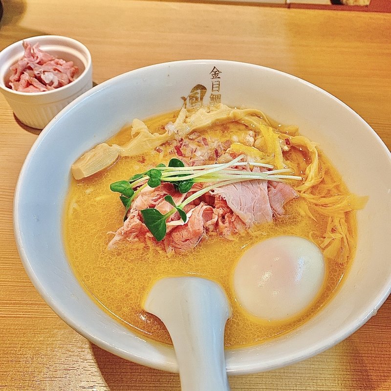特製金目鯛白湯らぁ麺(金目鯛らぁ麺　鳳仙花)