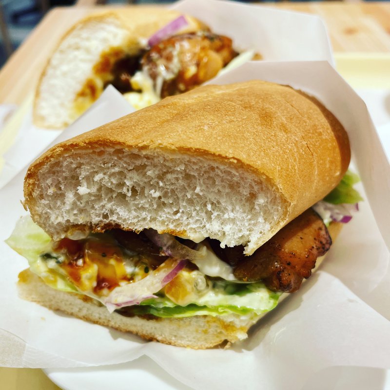 ミラノセット（ミラノサンドCとオレンジジュース）(ドトールコーヒーショップ 大阪梅田一番街店)