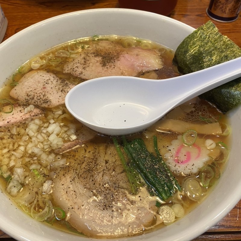 焼豚麺(白河手打中華 賀乃屋)