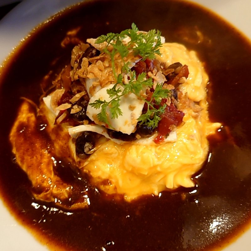 オムハヤシドライトマト(美味卵家 （ウマタマヤ）)