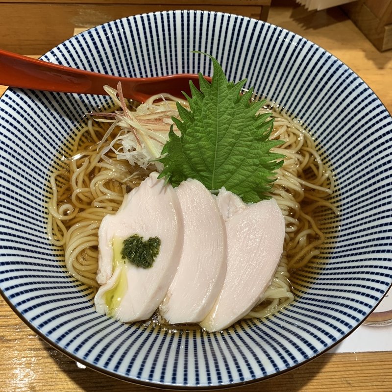 白だしと昆布のとろみそば(焼きあご塩らー麺 たかはし )