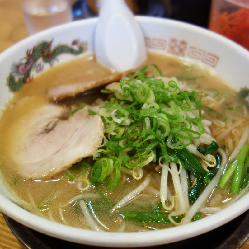 ニラもやしラーメン(冨ちゃんラーメン)