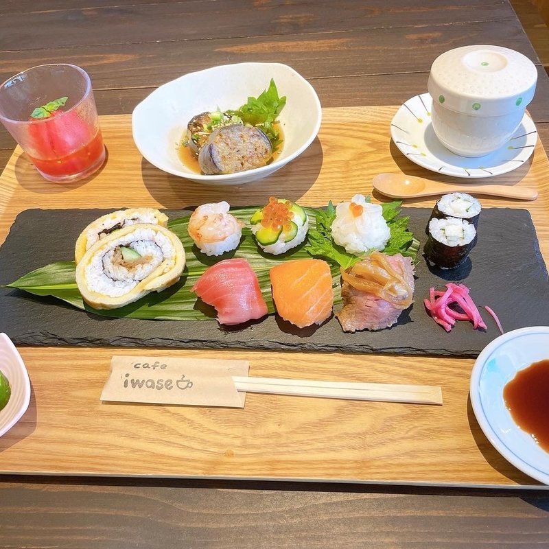 手まり寿司(おうちごはんcafe iwase)