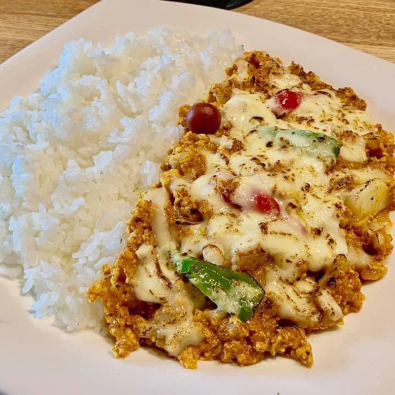 キーマカレーチーズ入り(スパイスチャンバー （SPICE CHAMBER）)