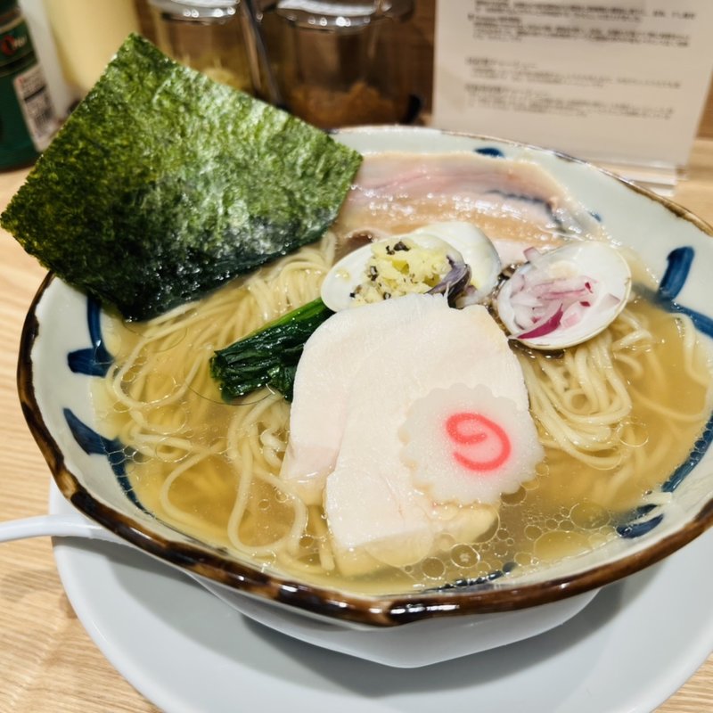 蛤醤油トリュフバターらあ麺(らぁ麺 貝と煮干し、時々濃厚)