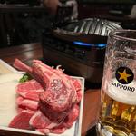 ラムジンギスカンセット（フリードリンク付）