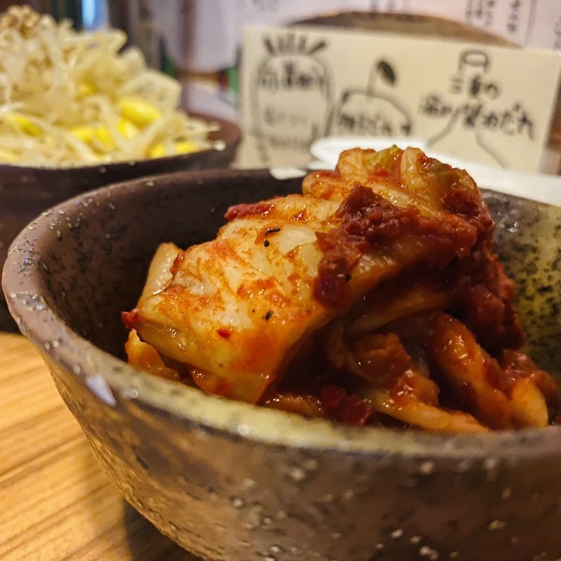 白菜キムチ(焼肉なが井 門前仲町)