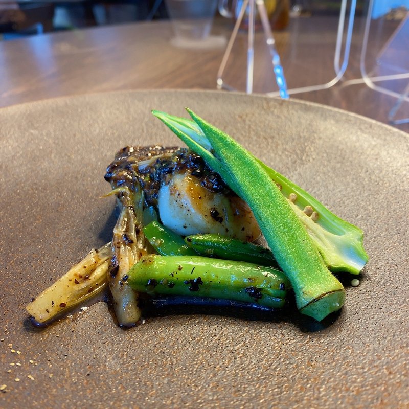 北海道産ホタテのトウチソース(中山邸Labo)