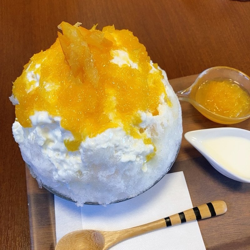 はっさくヨーグルト(カフェ不二熊野店)