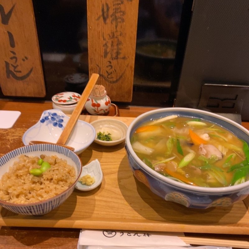 ちゃんぽんうどん(うどん棒 大阪本店 )