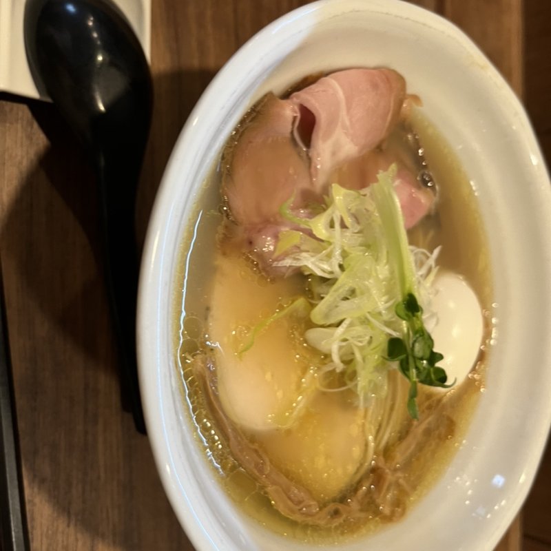 特製　塩と貝のラーメン(ラーメン 健やか)