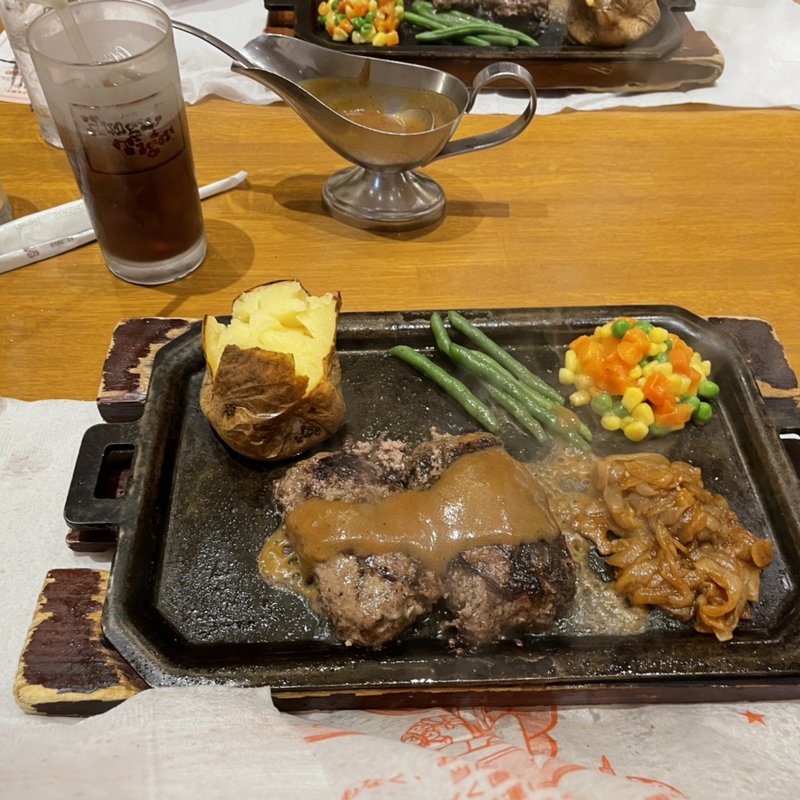 オリジナルハンバーグステーキ　220g(ハングリータイガー ららぽーと海老名店)