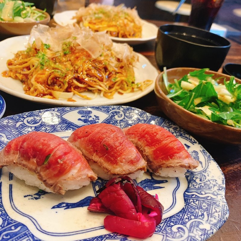 和牛寿司(広島焼 メープル)