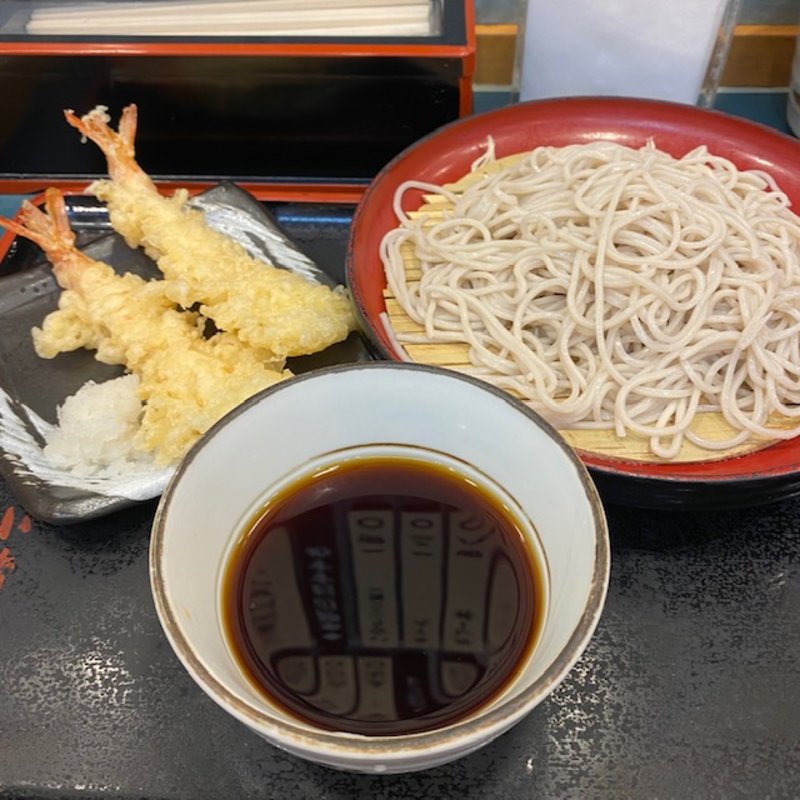 えび天せいろ(小諸そば 東日本橋店)