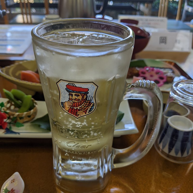 ハイボール(さぎの湯温泉 夢ランドしらさぎ)