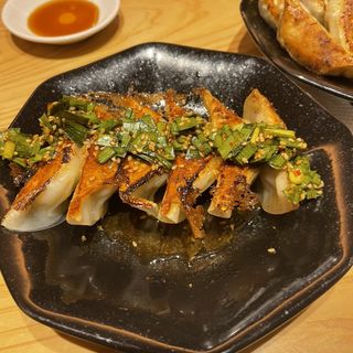 ニラ餃子(オリオン餃子 本店)