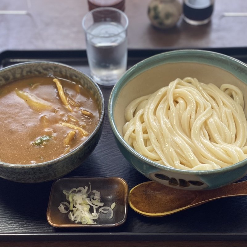 カレーつけうどん(袋屋)