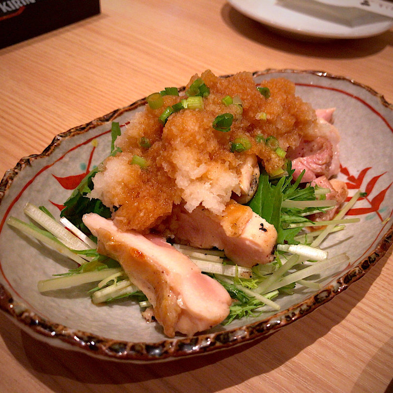 もも肉のたたきポン酢(焼き鳥 きんざん 名駅四丁目店 )