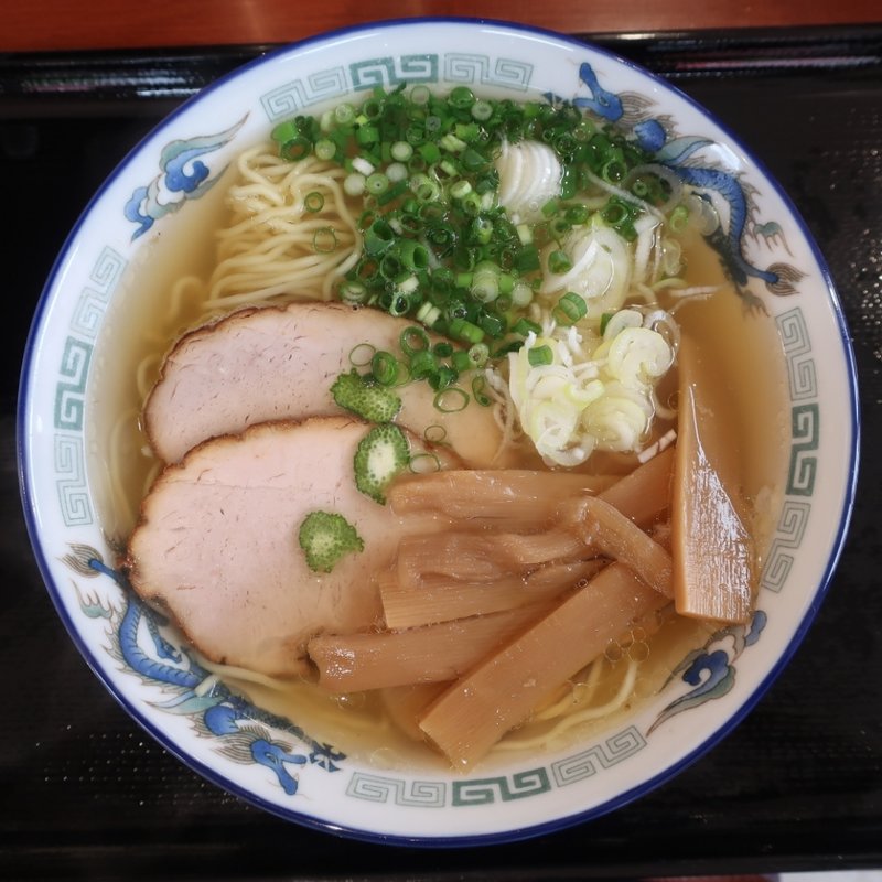 ゆず塩ラーメン(中華そば平凡)