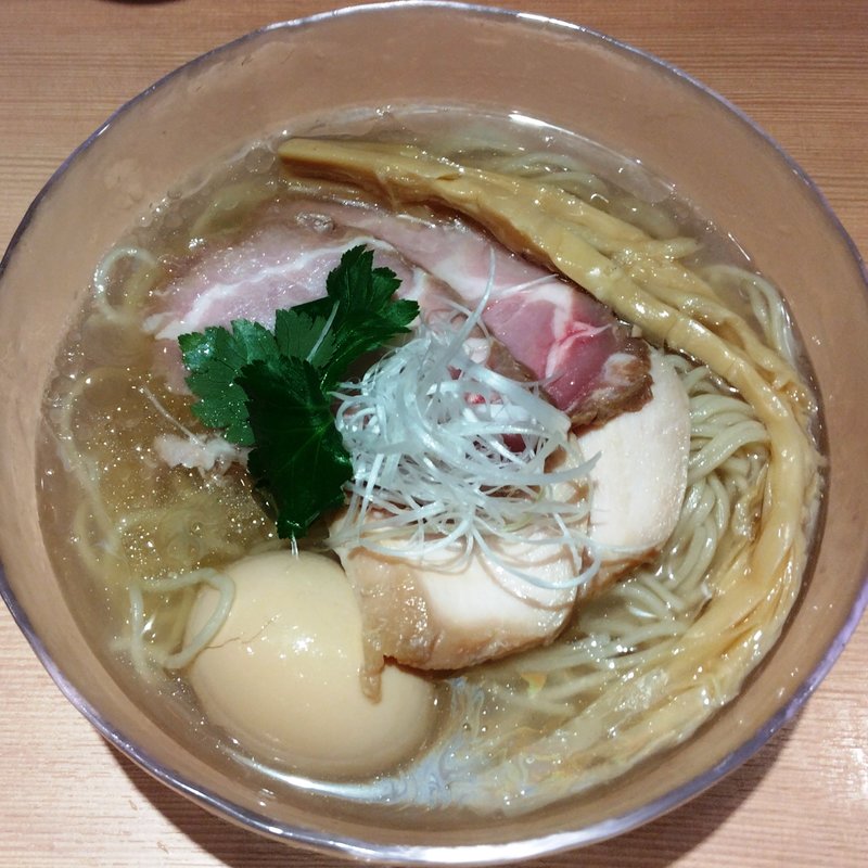 特製冷やし塩らぁめん(らぁ麺すみ田)