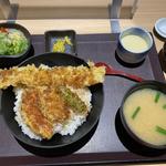 穴子と野菜の天丼(海鮮魚力 昭島モリタウン店)