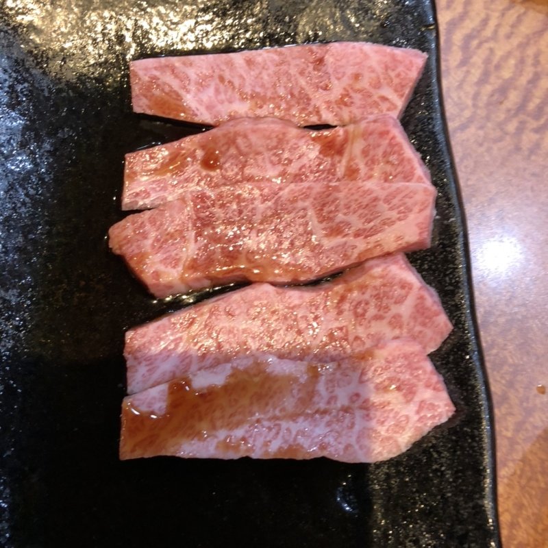 焼きシャブロース(焼肉問屋 もりやま)