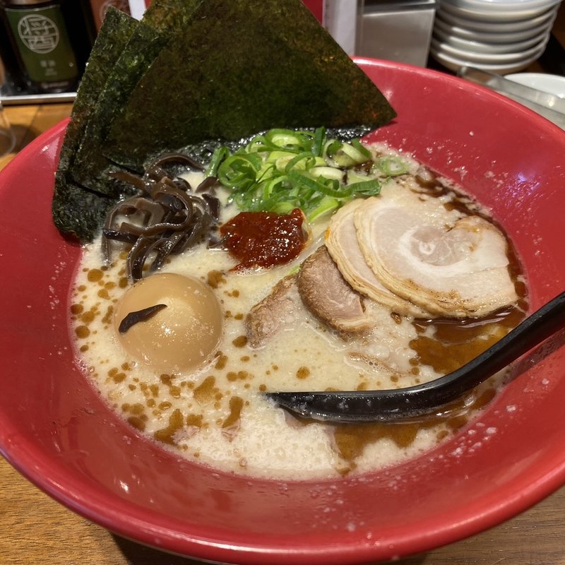 玉子赤丸(一風堂 東京ドームシティ ラクーア店)