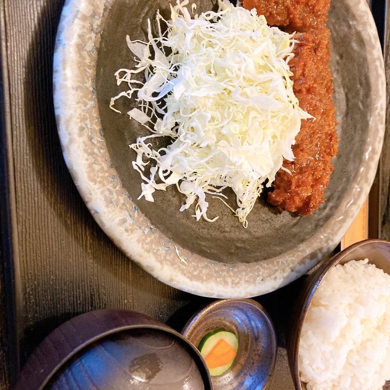 みそロース定食(とんかつ浜名)