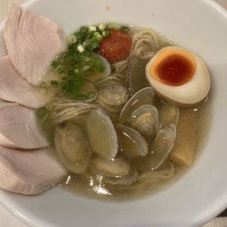 魚貝塩そば(人生夢路 徳麺 )