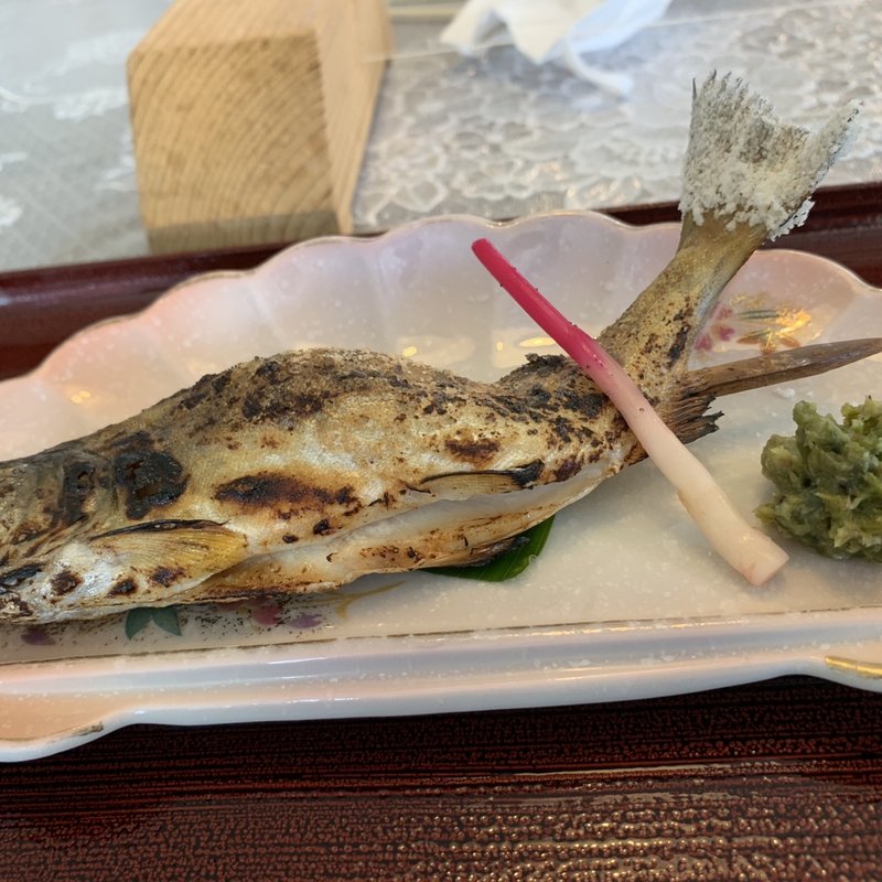 ヤマメ塩焼き(白川温泉　白川荘 )