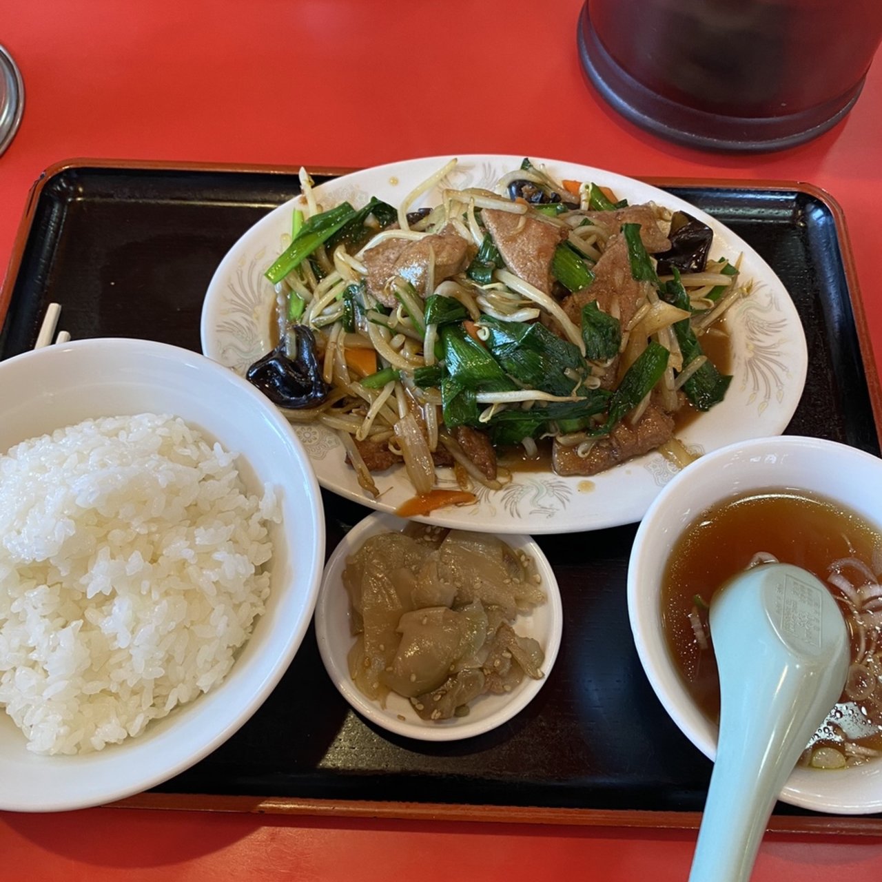 レバニラ定食(珍来 紙敷店)の口コミ一覧 | おいしい！が増えるグルメ