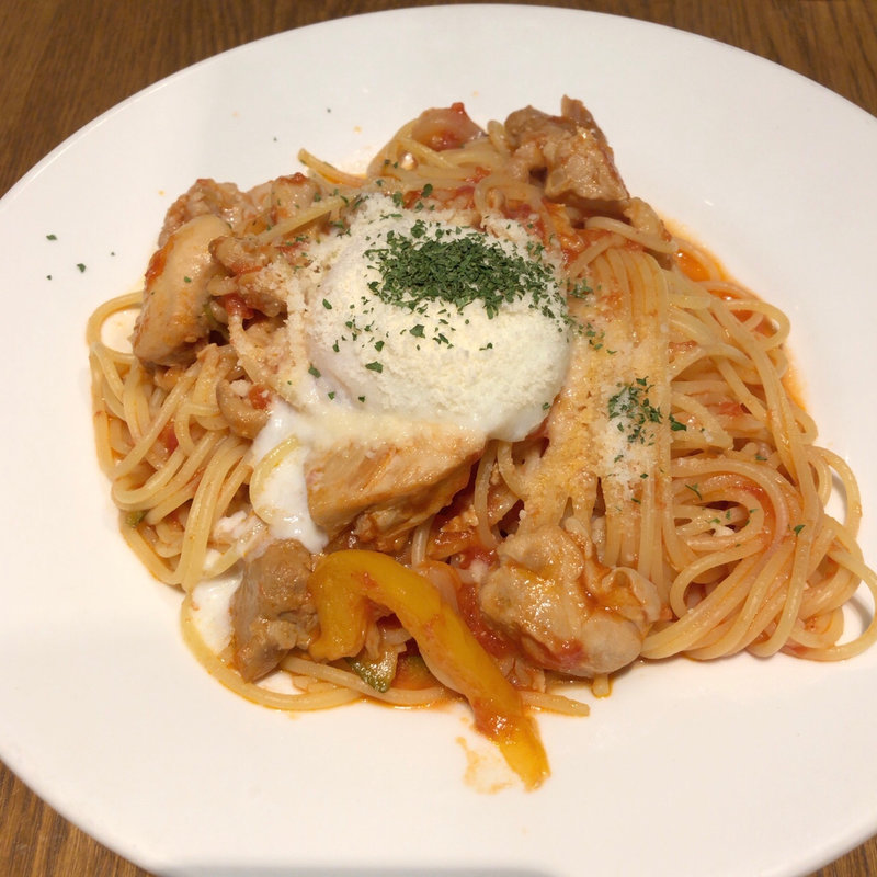 チキンと夏野菜のトマトソース(Bd26)