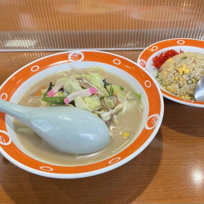 長崎ちゃんめん+小チャーハン(Bセット)(長崎ちゃんめん 小郡黄金店 )