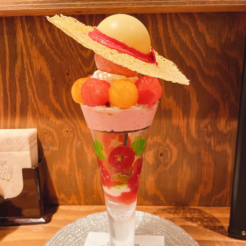 昼顔(夜パフェ専門店 パフェテリア パル心斎橋)