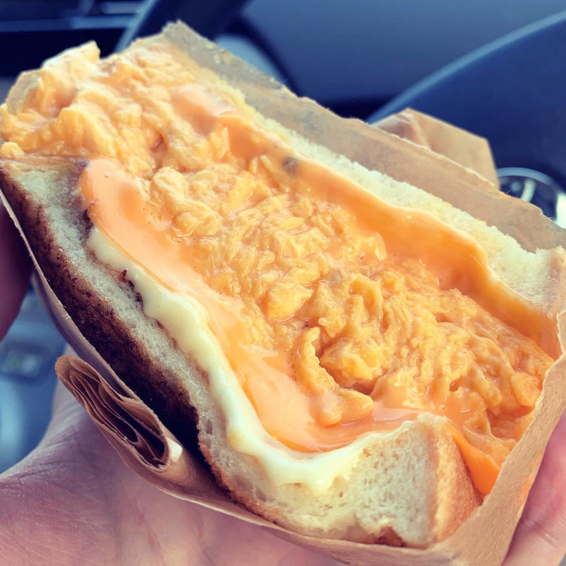 オムレツサンド Wチーズ(SUNDOWNER TOKYO OMURETSU)